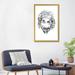 East Urban Home Albert Einstein by Octavian Mielu - Painting Print Paper/Metal in Gray | 32 H x 24 W x 1 D in | Wayfair