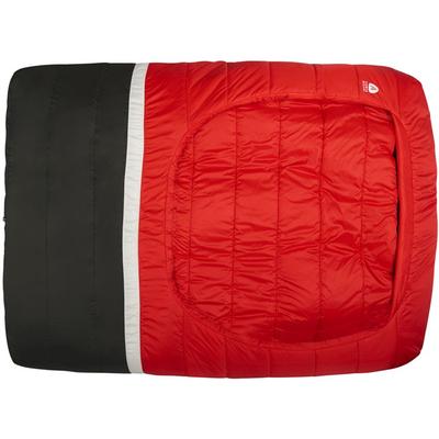 Sierra Designs Frontcountry Bed 20F Degrees Sleeping Bags Red/Grey Queen 70618320Q