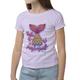 Del Sol T-Shirt mit Rundhalsausschnitt für Mädchen – Tales of a Mermaid, lila T-Shirt – wechselt von Rosa zu leuchtenden Farben in der Sonne – 100% gekämmte, ringgesponnene Baumwolle, kurzärmelig –