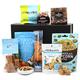 Chocolate Dips Hamper For Him - Hot Chocolate, Fruit Balls, Chocolate cream, Scottish Strawberry preserve, Bread sticks Popcorn Bites, Mixed Nuts - Next Day Delivery Food & Drink Hamper Gift