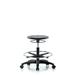 Inbox Zero Height Adjustable Lab Stool Plastic/Metal in Gray/Black | 27 H x 25 W x 25 D in | Wayfair AB376EC87EC94E539848D2449868D367