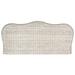 Birch Lane™ Litchford Wicker/Rattan Panel Headboard Wicker/Rattan in White | 50.6 H x 61 W x 3 D in | Wayfair 44584A3FDE58443BB62193F1F7BE9284