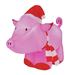 The Holiday Aisle® Pig Inflatable Plastic in Pink/Red | 41 H x 36 W x 25 D in | Wayfair FB4F51F4C69947F69FAA00E3811EFE64