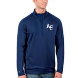 Men's Antigua Royal Air Force Falcons Big & Tall Generation Quarter-Zip Pullover Jacket