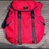 Gucci Bags | *Sold*Gucci Techno Canvas Backpack Web Red/Black/Blue | Color: Red | Size: Os