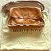 Burberry Bags | Burberry Camel And Plaid Leather Shoulder Bag | Color: Tan | Size: Os