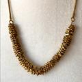 J. Crew Jewelry | J. Crew Gold And Rhinestone Necklace | Color: Gold | Size: 21 Inches Long