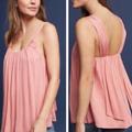 Anthropologie Tops | Anthropologie Vanessa Virginia Knotted Swing Top S | Color: Pink | Size: S