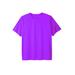 Men's Big & Tall No Sweat Crewneck Tee by KingSize in Electric Purple (Size L)