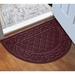 Matterly WaterHog Tristan 24 in. x 39 in. Indoor Outdoor Door Mat Synthetics in Red/Brown | Wayfair 20661602439