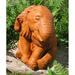 Nichols Bros. Stoneworks Elephant Statue Concrete | 9.5 H x 7 W x 8 D in | Wayfair GNE-WB