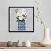 Dakota Fields Contemporary Flower Jar III by Northern Lights - Painting Print on Canvas Canvas | 18 H x 18 W x 1.75 D in | Wayfair