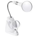 OttLite 16.63" Clip on Lamp Plastic in White | 16.63 H x 3 W x 4.75 D in | Wayfair 15900C