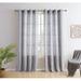 Eider & Ivory™ Hallmark Solid Semi-Sheer Grommet Curtain Panels Polyester in Gray/Brown | 84 H in | Wayfair DF2A95D4404C482B958000668CB8A038