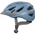 ABUS Urban-I 3.0 City Helmet - Modern Bicycle Helmet with Tail Light for City Traffic - for Women and Men - Blue, Size M