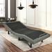 Alwyn Home Florissant 13" Massaging Adjustable Bed w/ Wireless Remote | 13 H x 38 W x 79 D in | Wayfair F925BDD94C5D47C1B77F8B785E61BFF1