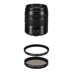 Panasonic Lumix G Vario 45-150mm f/4-5.6 ASPH. MEGA O.I.S. Lens with Circular Polariz H-FS45150AK