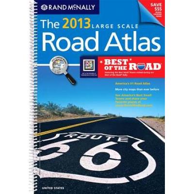 Rand Mcnally Large Scale Road Atlas: United States