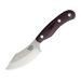 Bark River JX6 Companion Elmax Fixed Blade Knife 7.25in Overall 3.25in Satin Elmax Steel Blade Burgundy Canvas Micarta Handle 10142MBU
