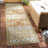 Green 27 x 0.25 in Area Rug - Union Rustic Northpoint Southwestern/Terracotta Area Rug | 27 W x 0.25 D in | Wayfair