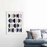 George Oliver Mid Century Soft Luxe 8 by Urban Epiphany - Painting Print on Canvas in White | 48 H x 36 W x 1.25 D in | Wayfair