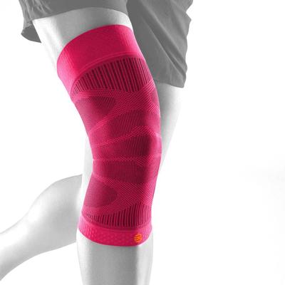 Bauerfeind Sports Unisex Compression Knee Support pink
