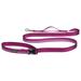 Strolls Tether Leash with Traffic Handle in Reflective Fuschia for Dogs, Small, 72" L, Pink