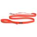 Strolls Leash with Traffic Handle in Reflective Neon Orange for Dogs, Small, 72" L