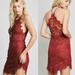 Free People Dresses | Free People She’s Got It Dress Size S In Dark Red | Color: Red | Size: S