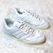 Adidas Shoes | Like New Adidas Originals Leather Sneakers, Sz 6.5 | Color: Cream/White | Size: 6.5