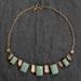 J. Crew Jewelry | Jcrew Statement Mint Green Necklace | Color: Gold/Green | Size: Os