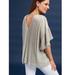 Anthropologie Tops | Anthropologie Vanessa Virginia Silver Metallic Top | Color: Silver | Size: Xs