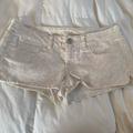 American Eagle Outfitters Shorts | American Eagle Outfitters Short Shorts Size 6 | Color: Cream/Pink/White | Size: 6