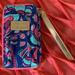 Lilly Pulitzer Bags | Lilly Pulitzer Reel Me In Print Phone Wristlet | Color: Blue/Pink | Size: Os