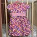 Ralph Lauren Dresses | Floral Ralph Lauren Dress With Bloomers 6m | Color: Red | Size: 3-6mb