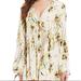 Free People Dresses | Free People Bella Print White Tunic Dress | Color: White | Size: S