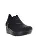 Bernie Mev Zigzag - Womens Euro 41 US 10.5 - 11 Black Slip On Medium