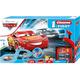 Carrera FIRST Disney Pixar Cars - Power Duell Autorennbahn für Kinder ab 3 Jahren I 2,4m Rennstrecke I 2 ferngesteuerte Autos mit Lightning McQueen & Jackson Storm I Geschenke zu Ostern