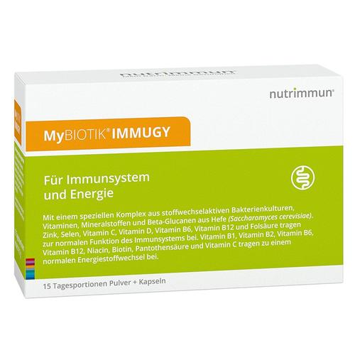 Mybiotik Immugy Kombipackung 15x2 g+30 Kapseln 1 St