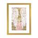 East Urban Home How Great Thou Art Blonde by Ashley Bradley - Painting Print Paper in Brown/Green/Pink | 24 H x 16 W x 1 D in | Wayfair