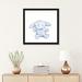 East Urban Home Every Hearts a Hug I by Diannart - Graphic Art Print Paper in Blue/White | 24 H x 24 W in | Wayfair