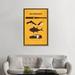 East Urban Home My the Other Guys Minimal Movie Poster by Chungkong - Graphic Art Print Canvas/ in Black/Yellow | 48 H x 32 W x 1.5 D in | Wayfair