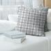 East Urban Home Las Vegas Football Luxury Square Pillow Cover, Spun Polyester in White | 26 H x 26 W x 0.2 D in | Wayfair