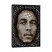 East Urban Home Bob Marley by Ben Heine - Graphic Art Print Canvas/Metal in Black/Green | 48 H x 32 W x 1.5 D in | Wayfair