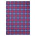 East Urban Home New England Football Luxury Fleece Throw Microfiber/Fleece/Microfiber/Fleece, Sherpa in Red/Blue | 60 W in | Wayfair