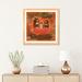 East Urban Home Three Bears by Martin Hsu - Painting Print, Wood in Brown/Green/Orange | 24 H x 24 W x 1 D in | Wayfair