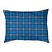 East Urban Home Los Angeles Flash Football Luxury Outdoor Pillow Polyester in Blue/White | 6 H x 50 W x 6 D in | Wayfair