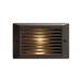 Hinkley Brown Line Voltage Deck Light Aluminium/Metal in Brown/Gray/Yellow | 4.75 H x 7.5 W x 3.25 D in | Wayfair 58015BZ-LL