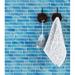 WS Tiles® Premium Hand Painted 1" x 4" Straight Edge Glass Mosaic Tile in Blue | 4 H x 1 W x 0.31 D in | Wayfair WST-LH01