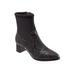 Women's Kippy Bootie by Trotters in Dark Grey (Size 9 1/2 M)